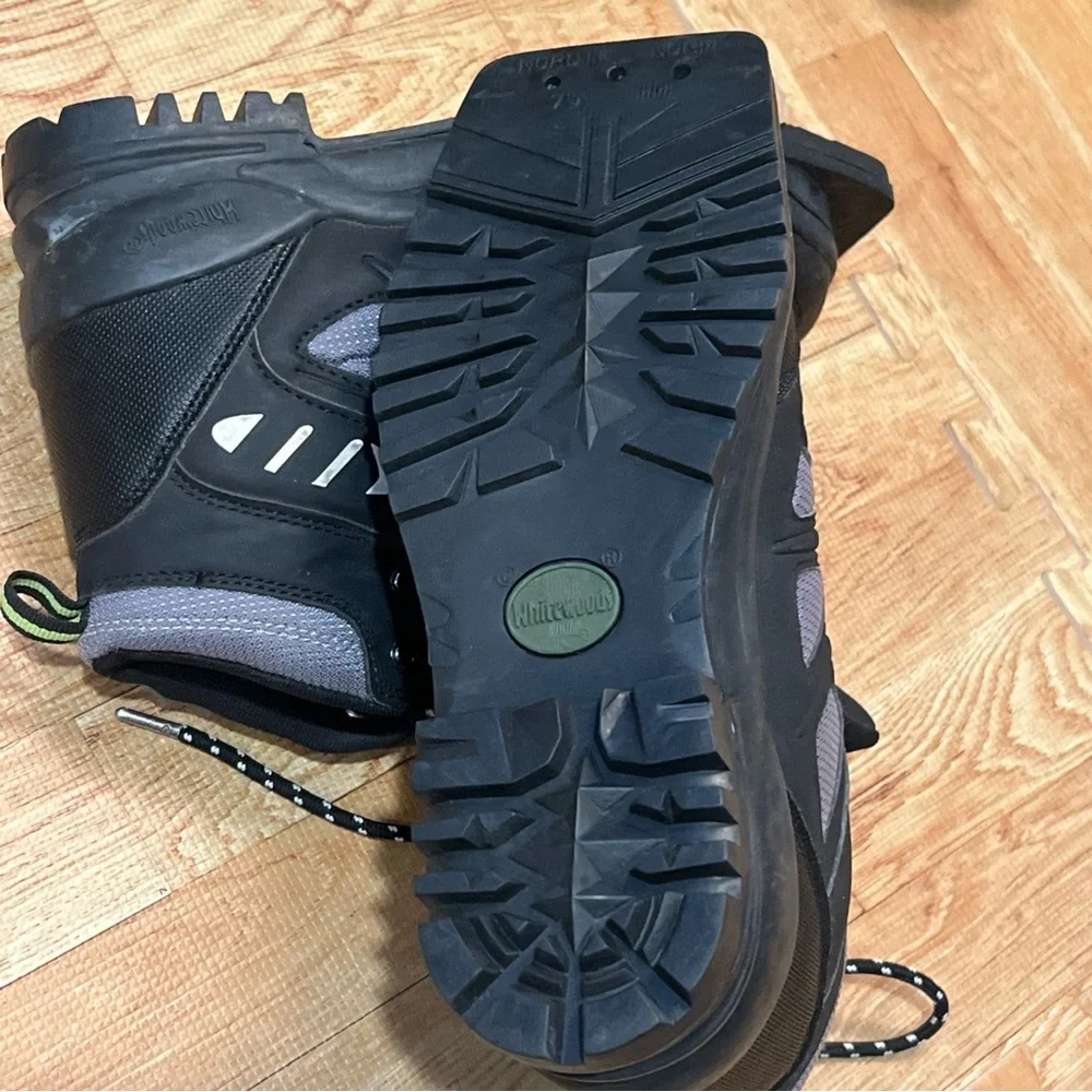 Whitewoods‎ Black and Green Cross Country Ski Boots